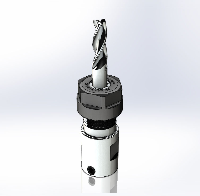 nema 23 步进电机驱动的迷你CNC铝铣床